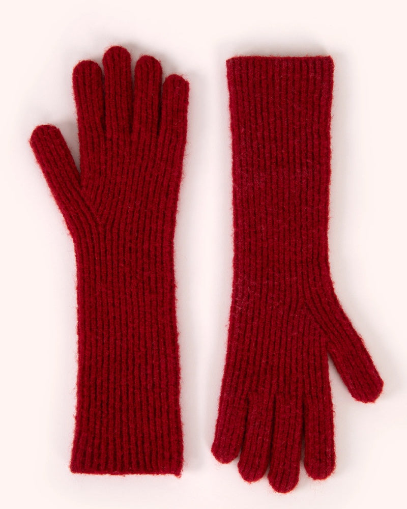 Powder Sofia Gloves - Scarlet