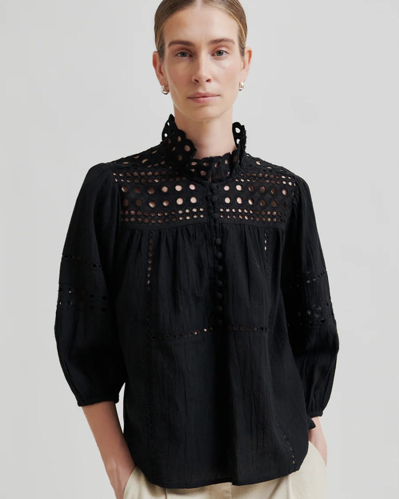 Second Female Brunie Blouse - Black