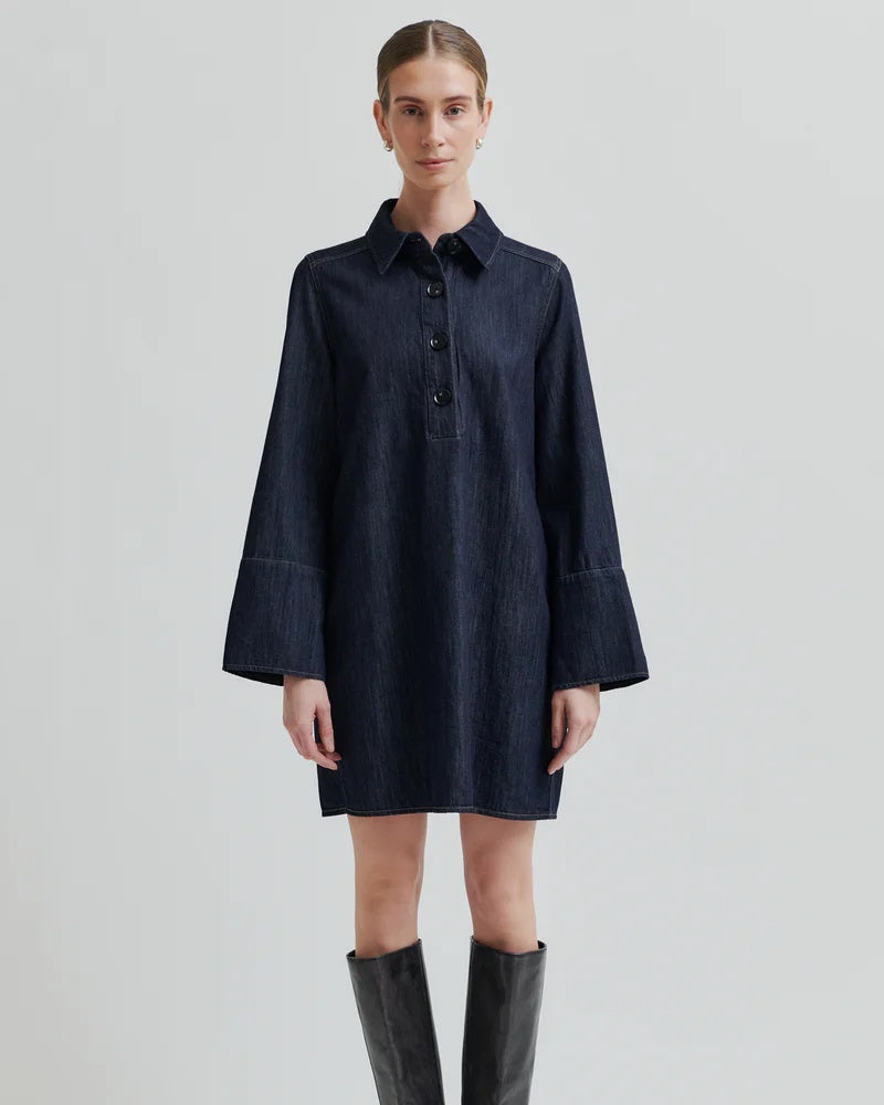 Second Female Dera Tunic Dress - Blue