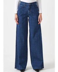 Seventy and Mochi Bay Jeans - Houndstooth