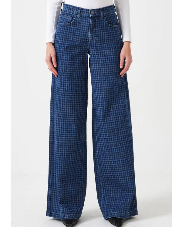 Seventy and Mochi Bay Jeans - Houndstooth