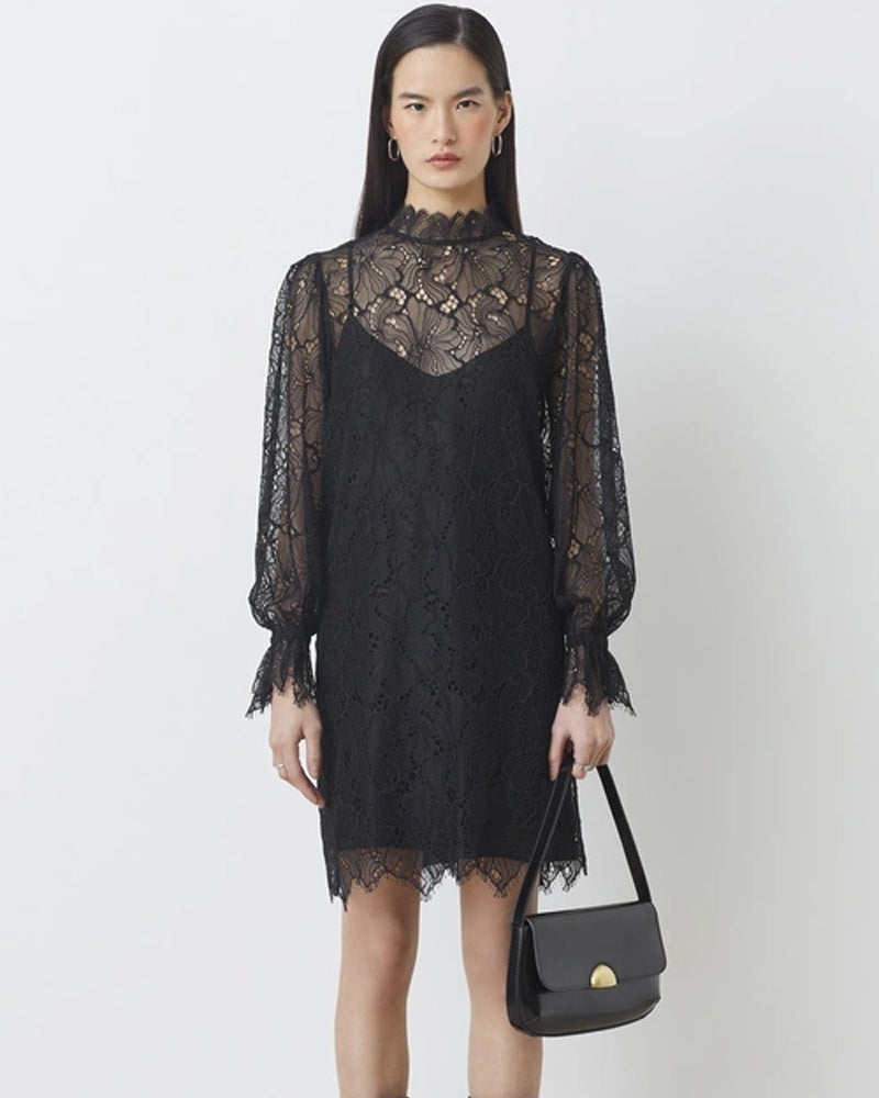 Suncoo Cara Dress - Black