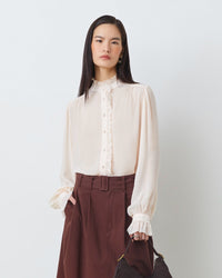Suncoo Leonor Blouse - Nude
