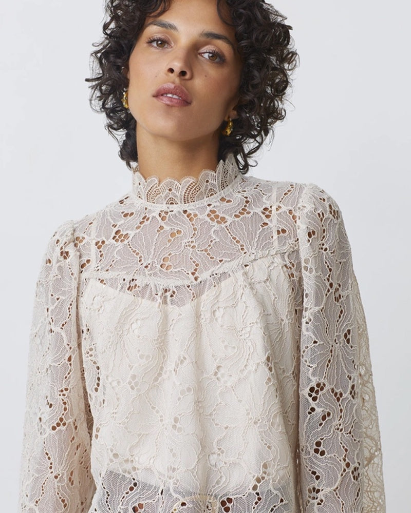 Suncoo Lucia Blouse - Cream