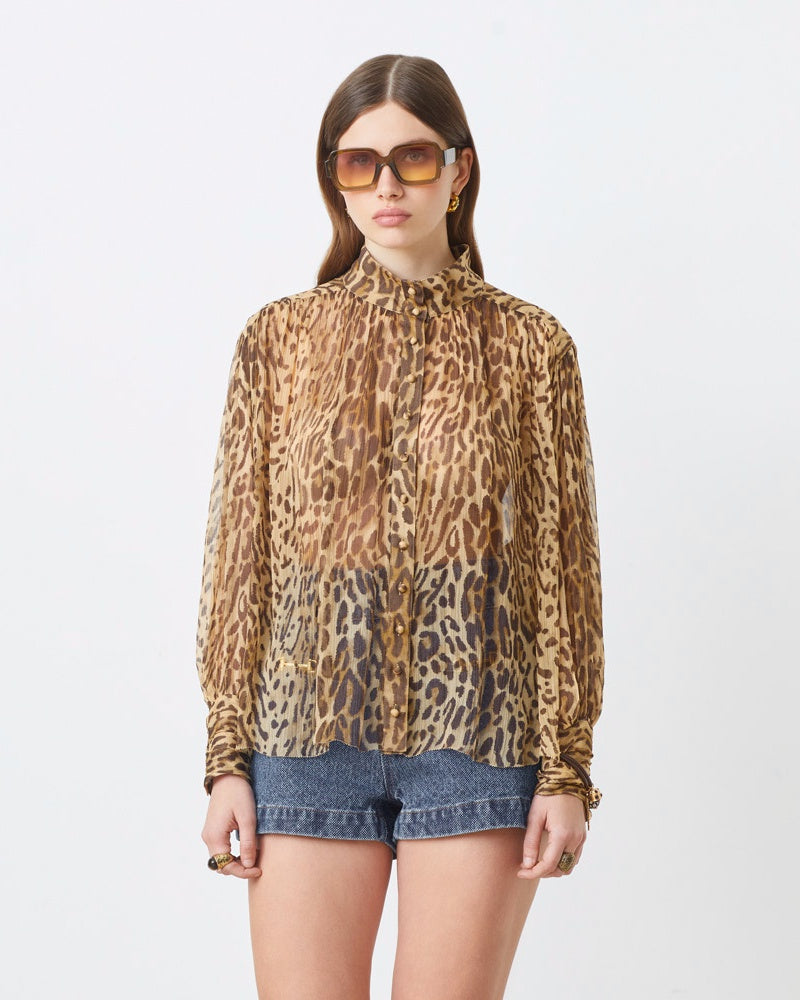Suncoo Lux Blouse - Beige