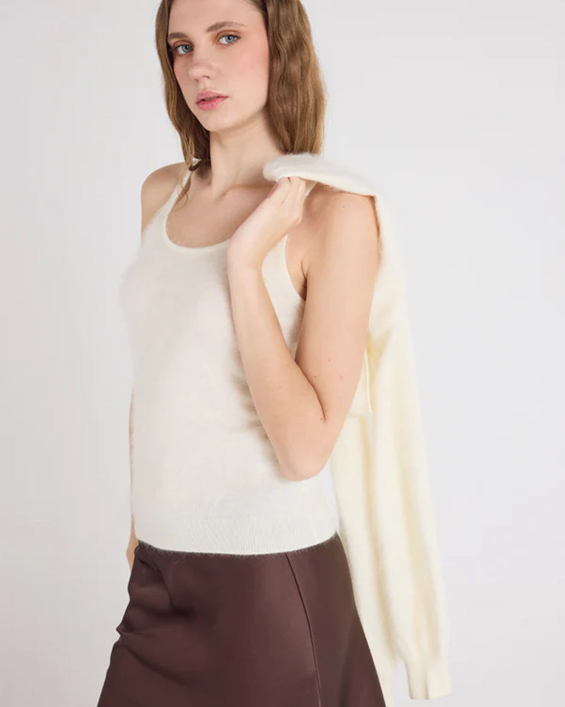 Absolut Cashmere Billie Twinset - Cream