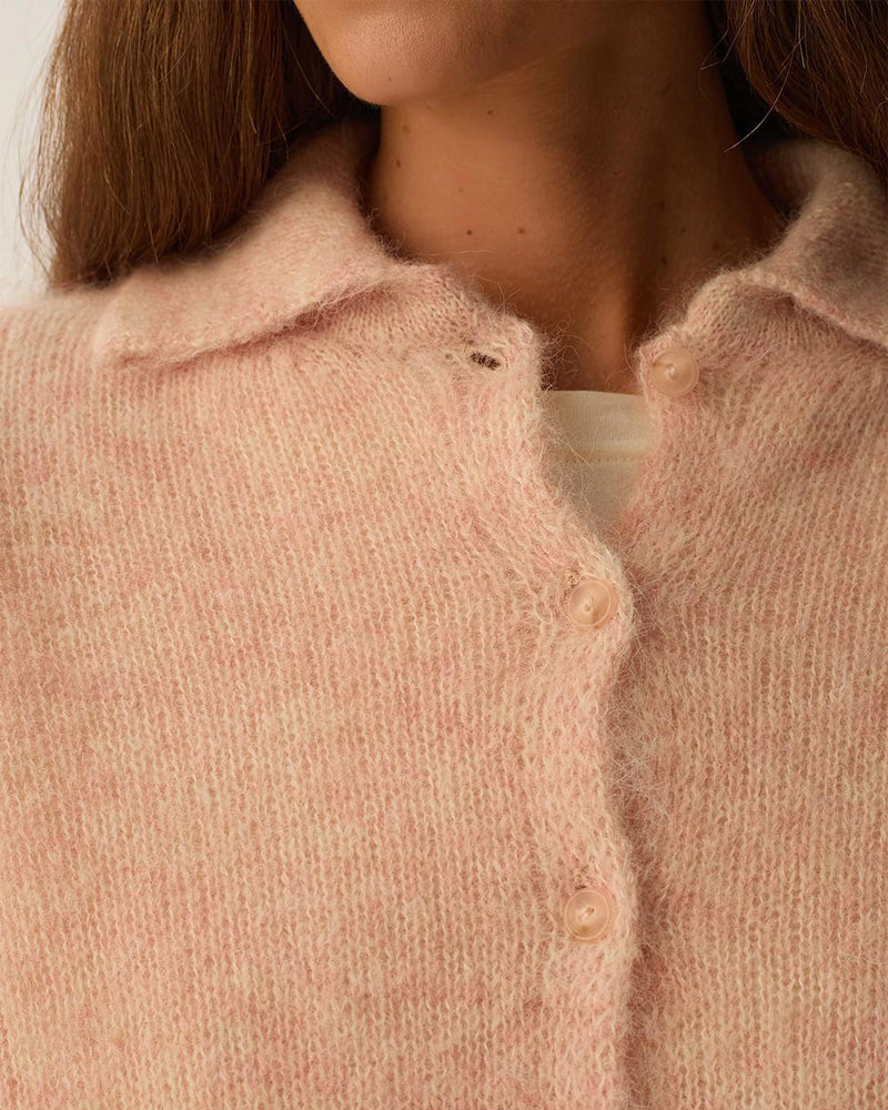 Des Petits Hauts Anouka Cardigan - Poudre