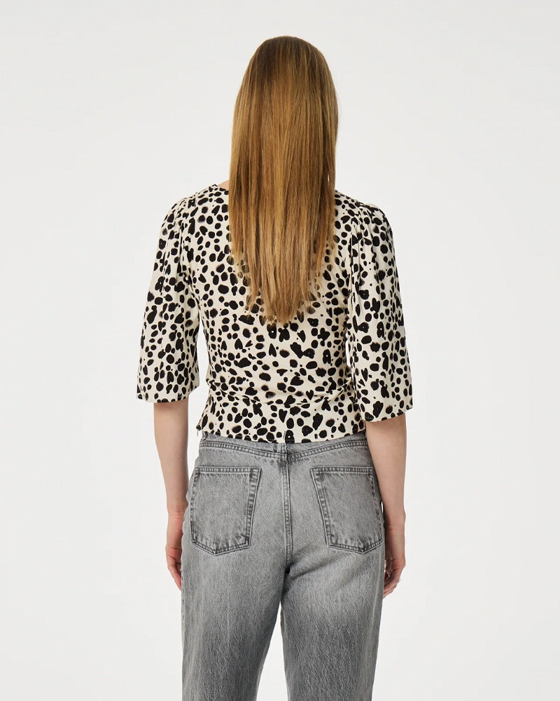 Fabienne Chapot Myrte Top - Snow Leopard