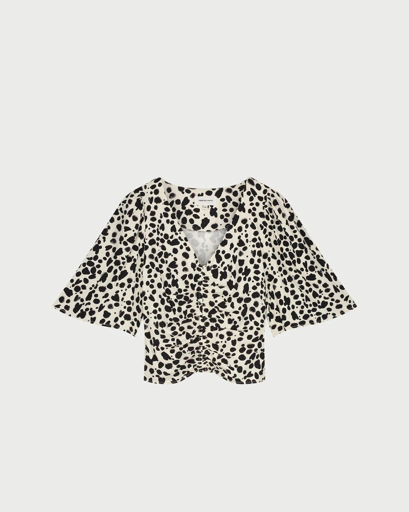Fabienne Chapot Myrte Top - Snow Leopard