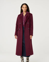 Fabienne Chapot Sophia Coat - Deep Burgundy