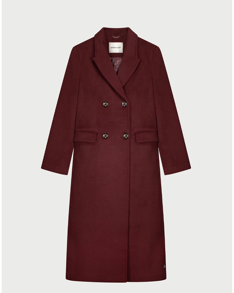 Fabienne Chapot Sophia Coat - Deep Burgundy