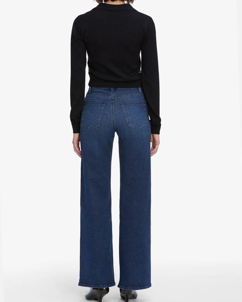 Frame Le Slim Palazzo Jeans - Trick
