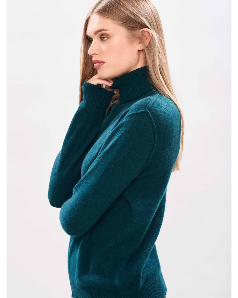 Jumper 1234 Distressed Roll Neck Jumper - Sacramento