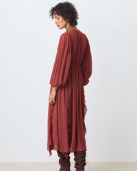 Suncoo Cassie Dress - Terracotta