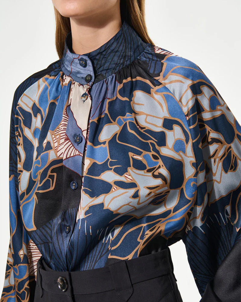 Kudibal Nita Blouse - Alepidia Blue