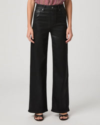 Paige Anessa 31 Jeans - Coated Black Fog Luxe