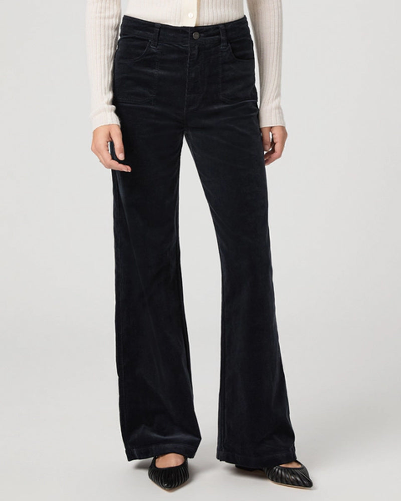 Paige Anessa 31 Utility Pockets Jeans - Navy