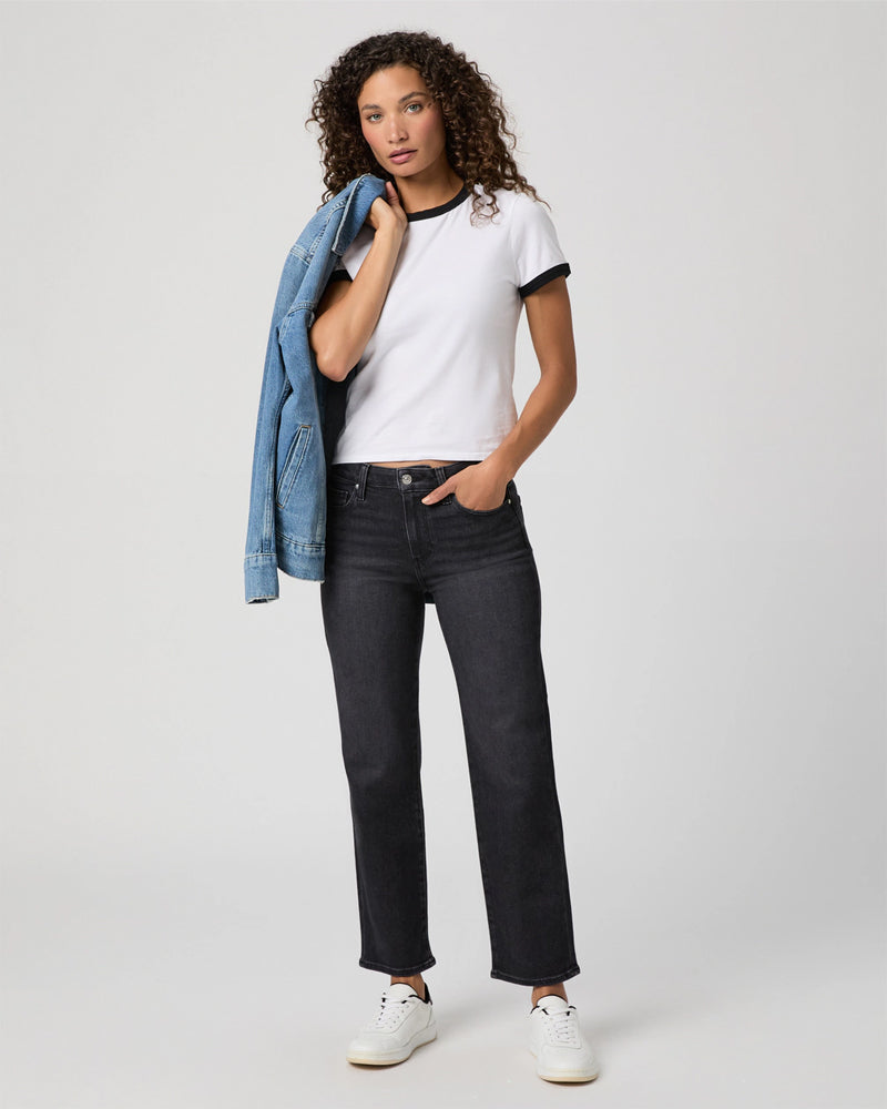 Paige Mason Ankle Jeans - Ink Black