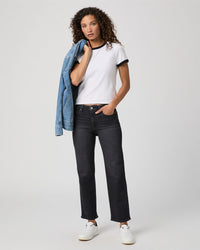 Paige Mason Ankle Jeans - Ink Black