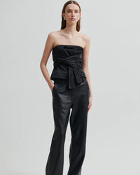 Second Female Bow Top - Black