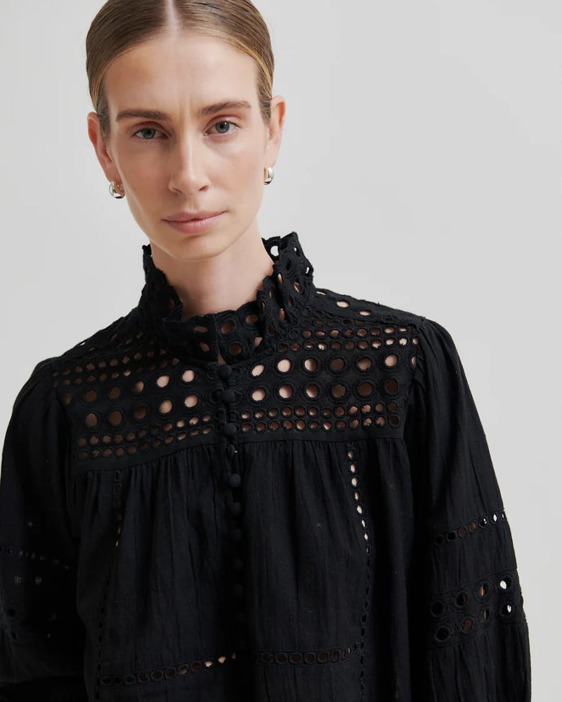 Second Female Brunie Blouse - Black