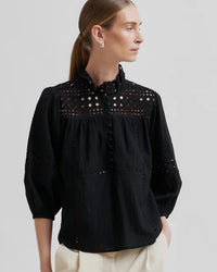 Second Female Brunie Blouse - Black