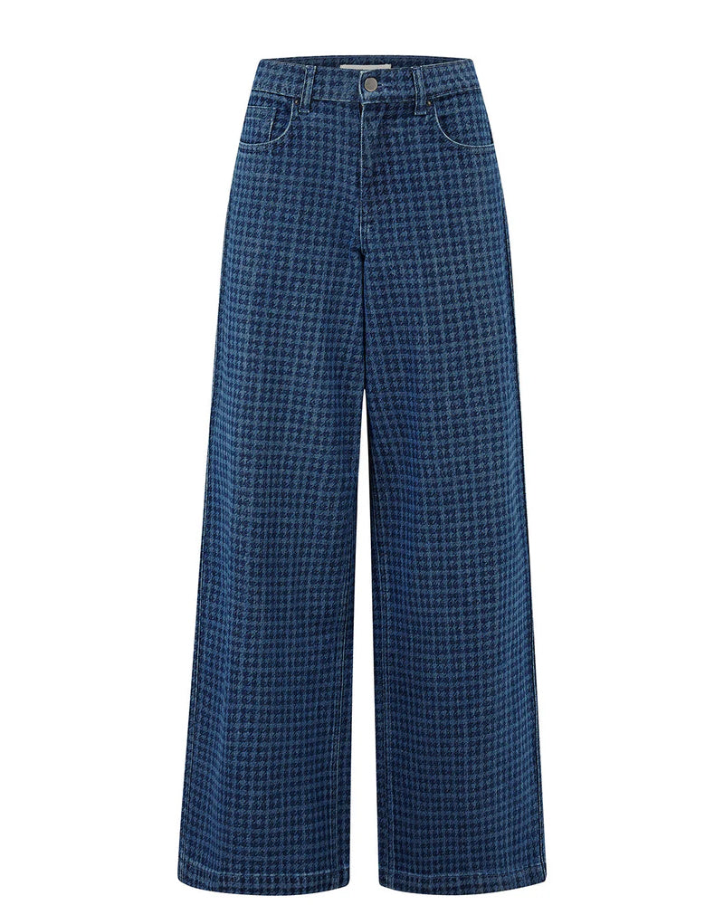 Seventy and Mochi Bay Jeans - Houndstooth