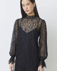 Suncoo Cara Dress - Black