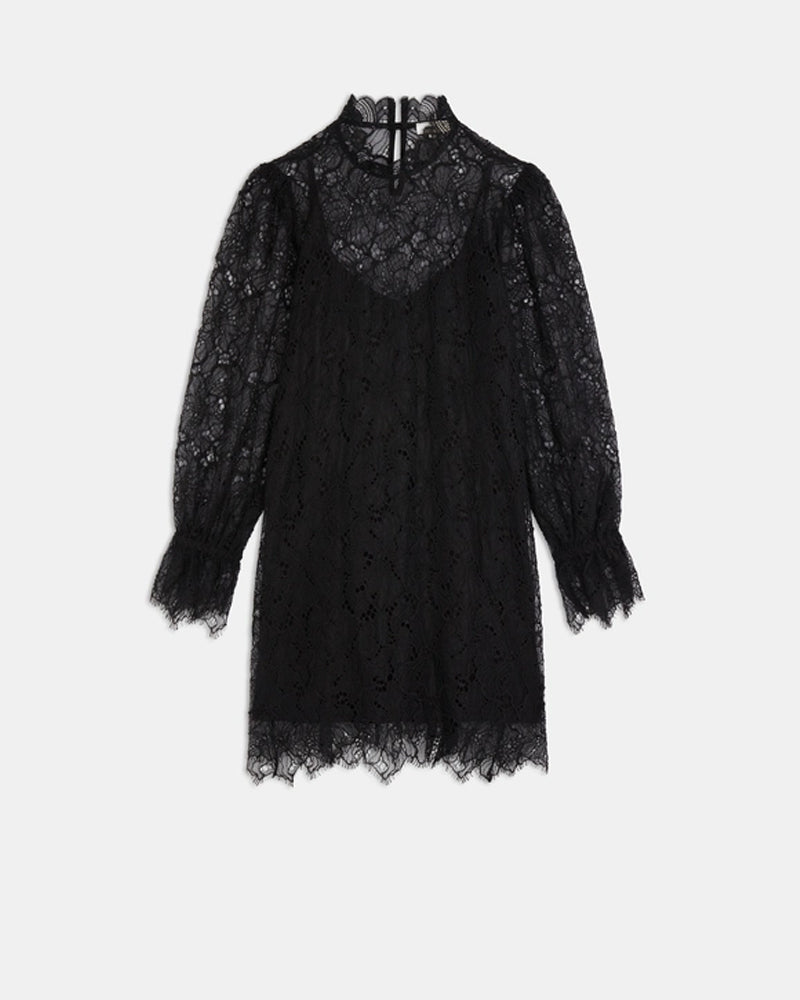 Suncoo Cara Dress - Black