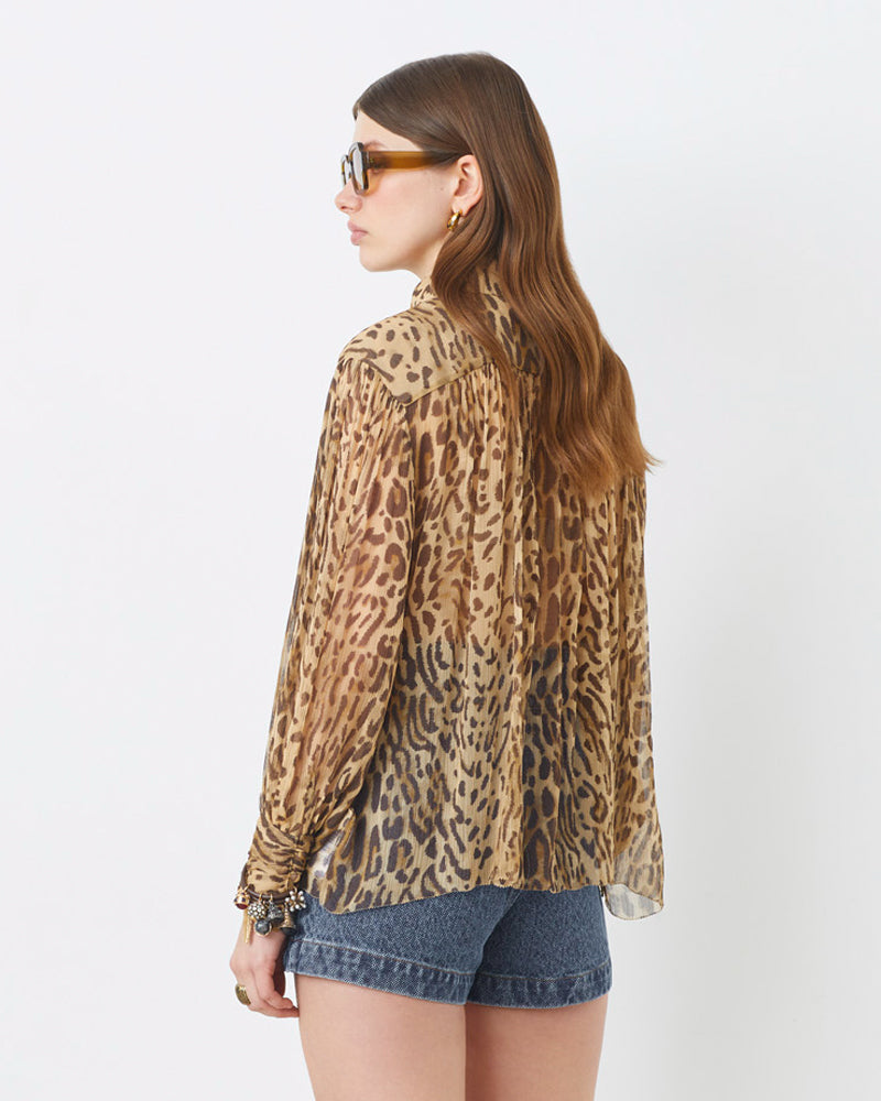 Suncoo Lux Blouse - Beige
