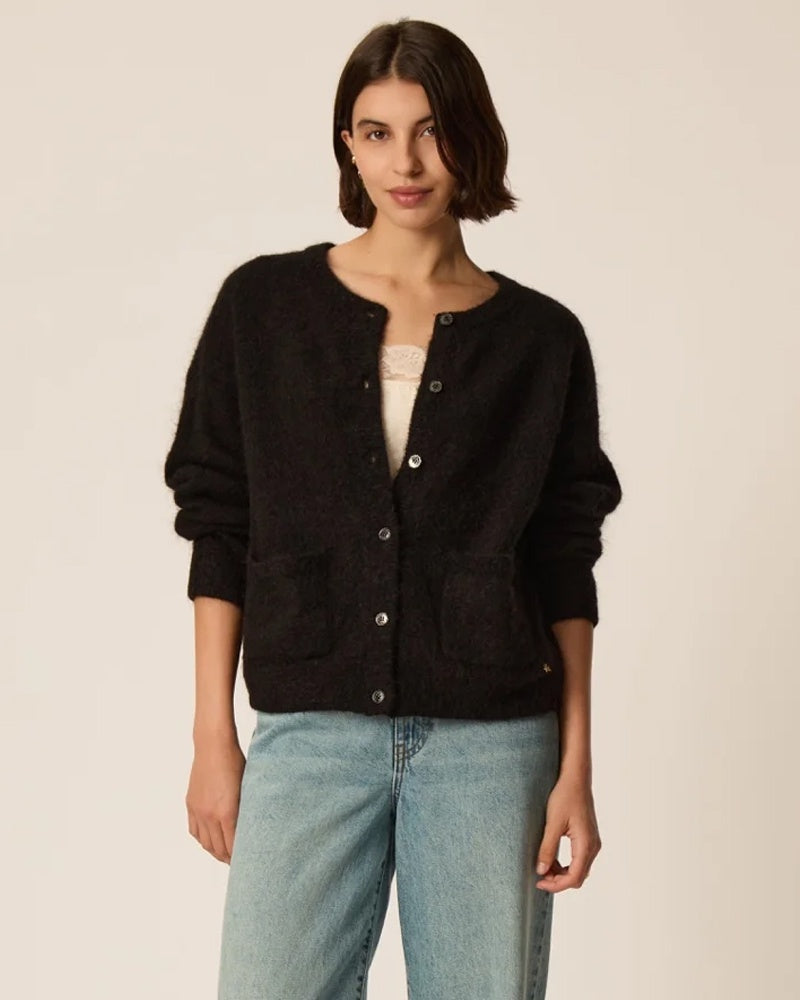 Des Petits Hauts Dobilou Cardigan - Black