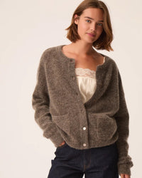 Des Petits Hauts Dobilou Cardigan - Otter