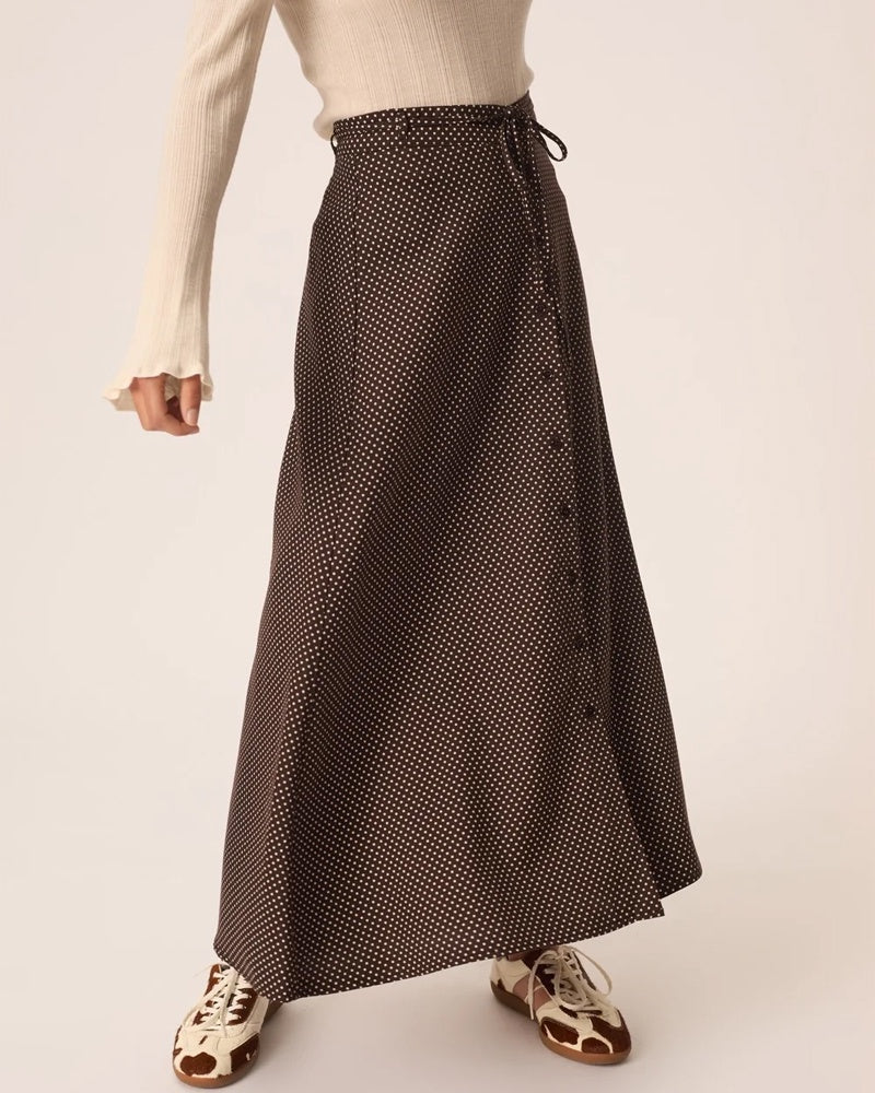 Des Petits Hauts Vanilla Skirt - Pois
