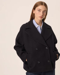 Des Petits Hauts Ytropee Coat - Marine