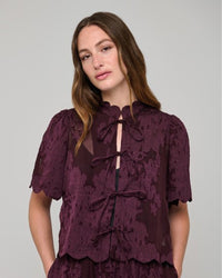 Kudibal Anja Jacket - Flora Berry Wine