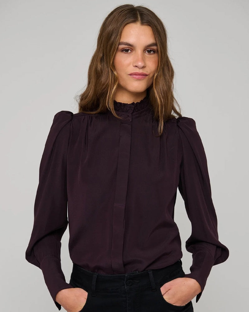 Kudibal Roberta Blouse - Berry Wine