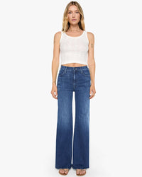 Mother Hustler Roller Sneak Jeans - Homecoming High