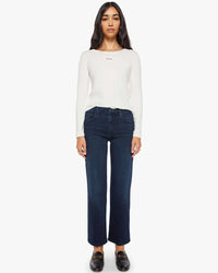 Mother Rambler Zip Ankle Jeans - Chip