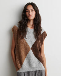 Second Female Forca Vest - Grey/Brown