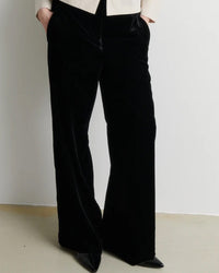 Second Female Velvetta Trousers - Black