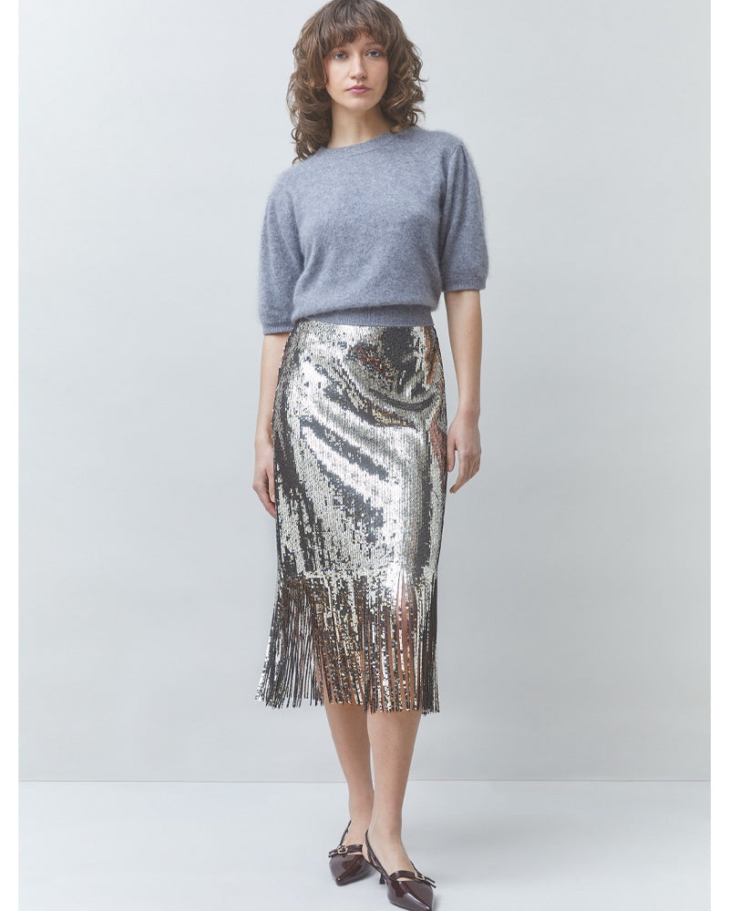 Suncoo Fox Skirt - Silver