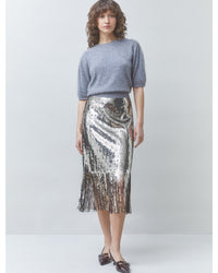 Suncoo Fox Skirt - Silver