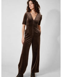 Traffic People Clan Jumpsuit - Brown