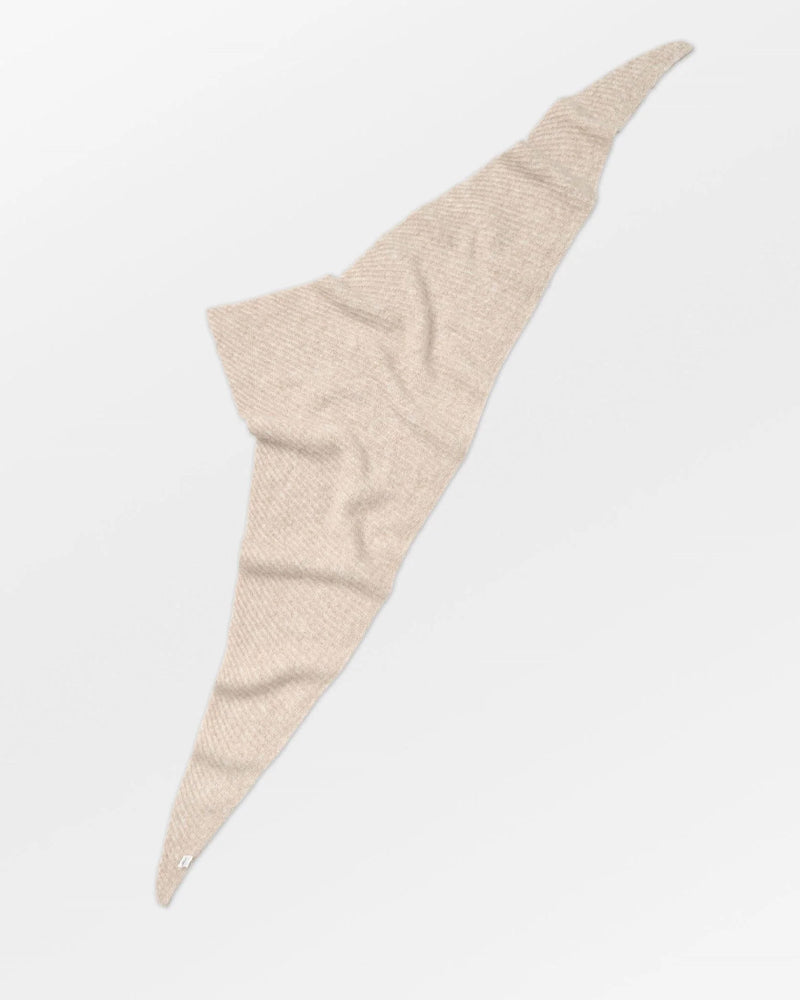 Becksondergaard Alpaca Blend Triangle Scarf - Taupe Beige