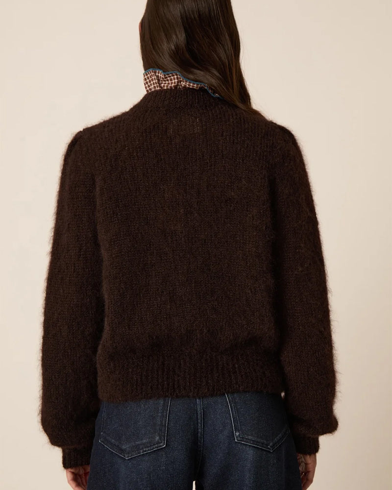 Des Petits Hauts Charles Cardigan - Brown