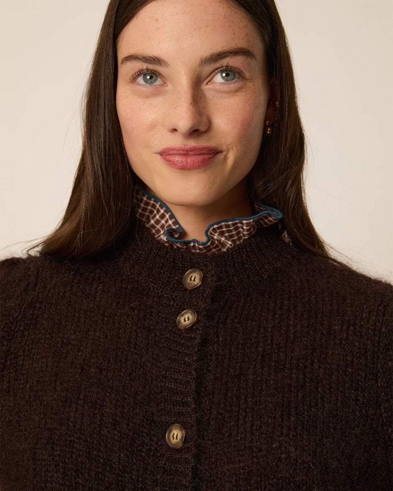 Des Petits Hauts Charles Cardigan - Brown