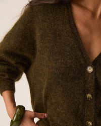 Des Petits Hauts Diana Cardigan - Forest