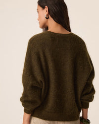 Des Petits Hauts Diana Cardigan - Forest