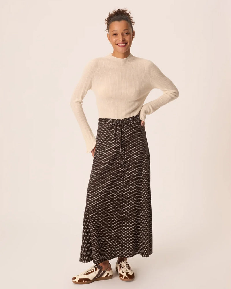 Des Petits Hauts Vanilla Skirt - Pois