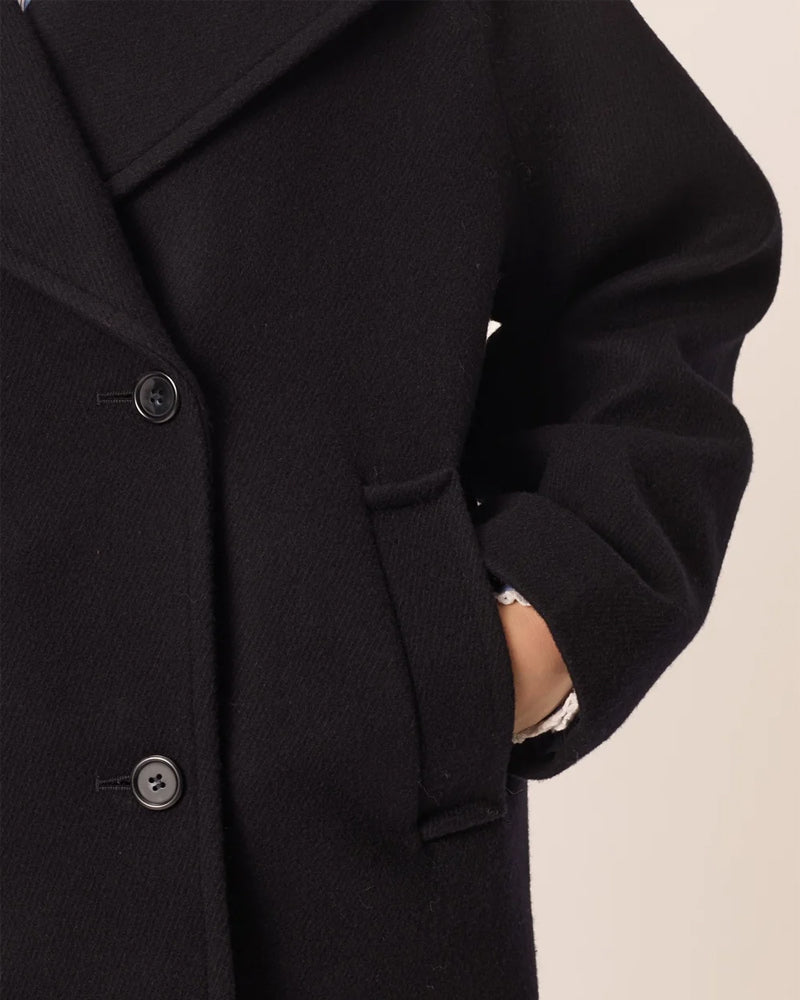 Des Petits Hauts Ytropee Coat - Marine